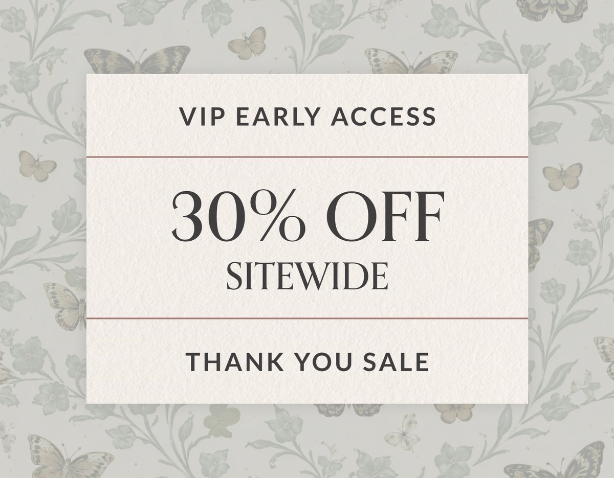 Are you ready for our next sale? ✨

You are invited to Edens Garden's Thank You Sale VIP Early Access featuring a 1-day exclusive deal on #essentialoils, home, body favorites– everything!

🦋 Get The Code ➙ bit.ly/3LtjCuA