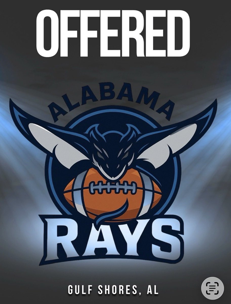 KadeSmith0's tweet photo. Extremely blessed to receive my 10th offer to Alabama Rays College!
@LilphamMatt_QB 
@CoachCroleyIII 
@coachcooper_mhs 
@coachlaplante 
@josh_bolfing 
@OLDLUNI https://t.co/D0oHlNNElP