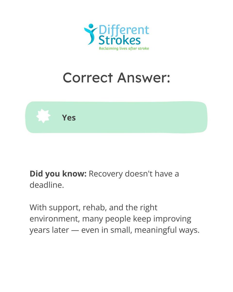 Different Strokes - Stroke Support UK tweet media