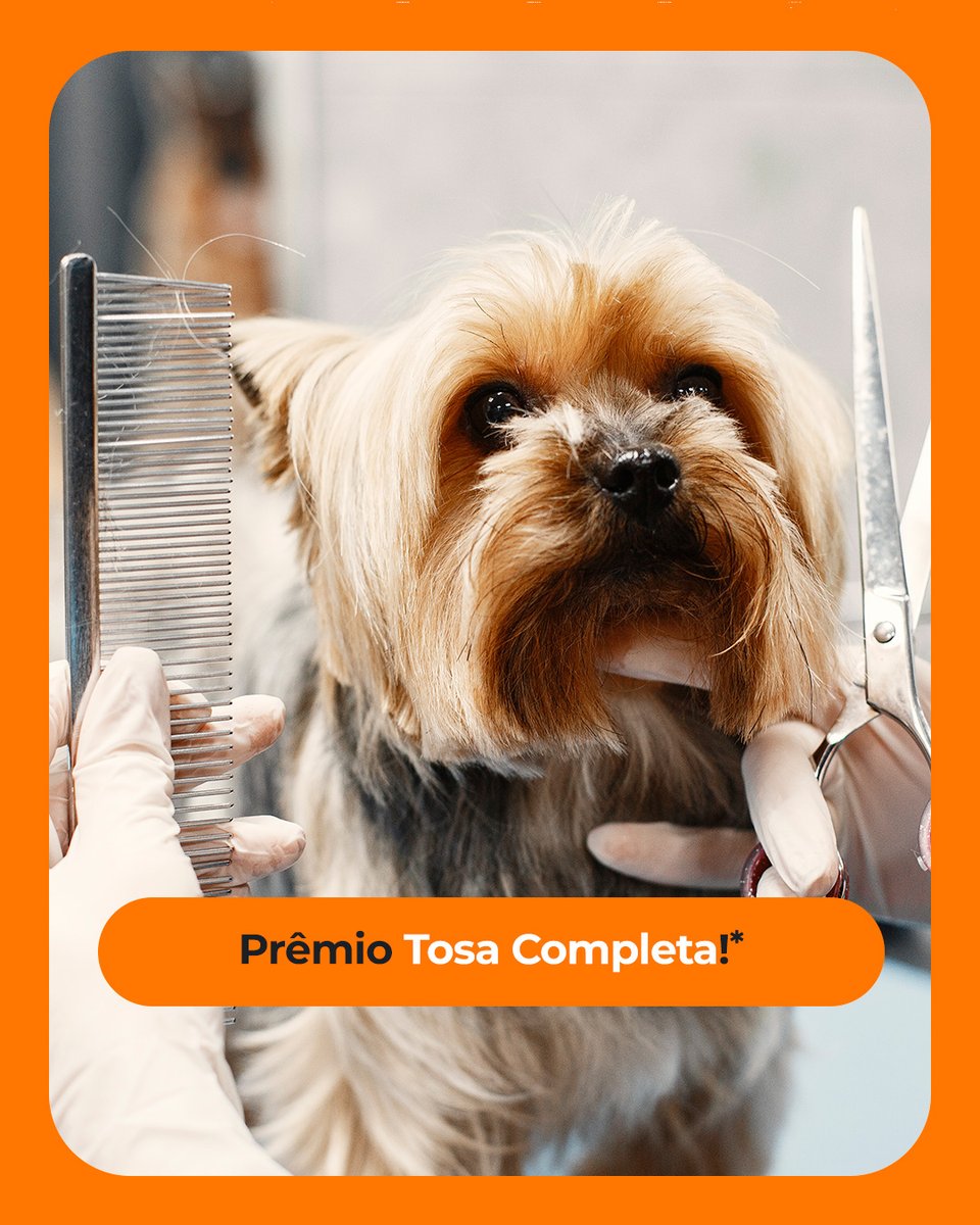 Juntou Cristais?
Agora é só trocar por prêmios! 🧡🎁

#𝗗𝗶𝗰𝗮
Uma ótima opção é o Tosa Completa para Cães com até 15Kg na Medical Pet. 🐶🐾
Tudo para o seu pet! Pet Shop, Estética Animal, Medicamentos e Clínica 24h.

👉🏼 Acesse o app ou site Multifidelidade e resgate seu prêmio!
