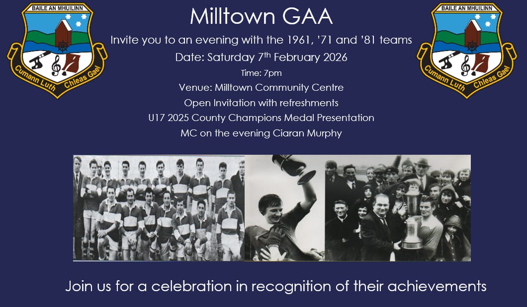 Milltown GAA Galway tweet media