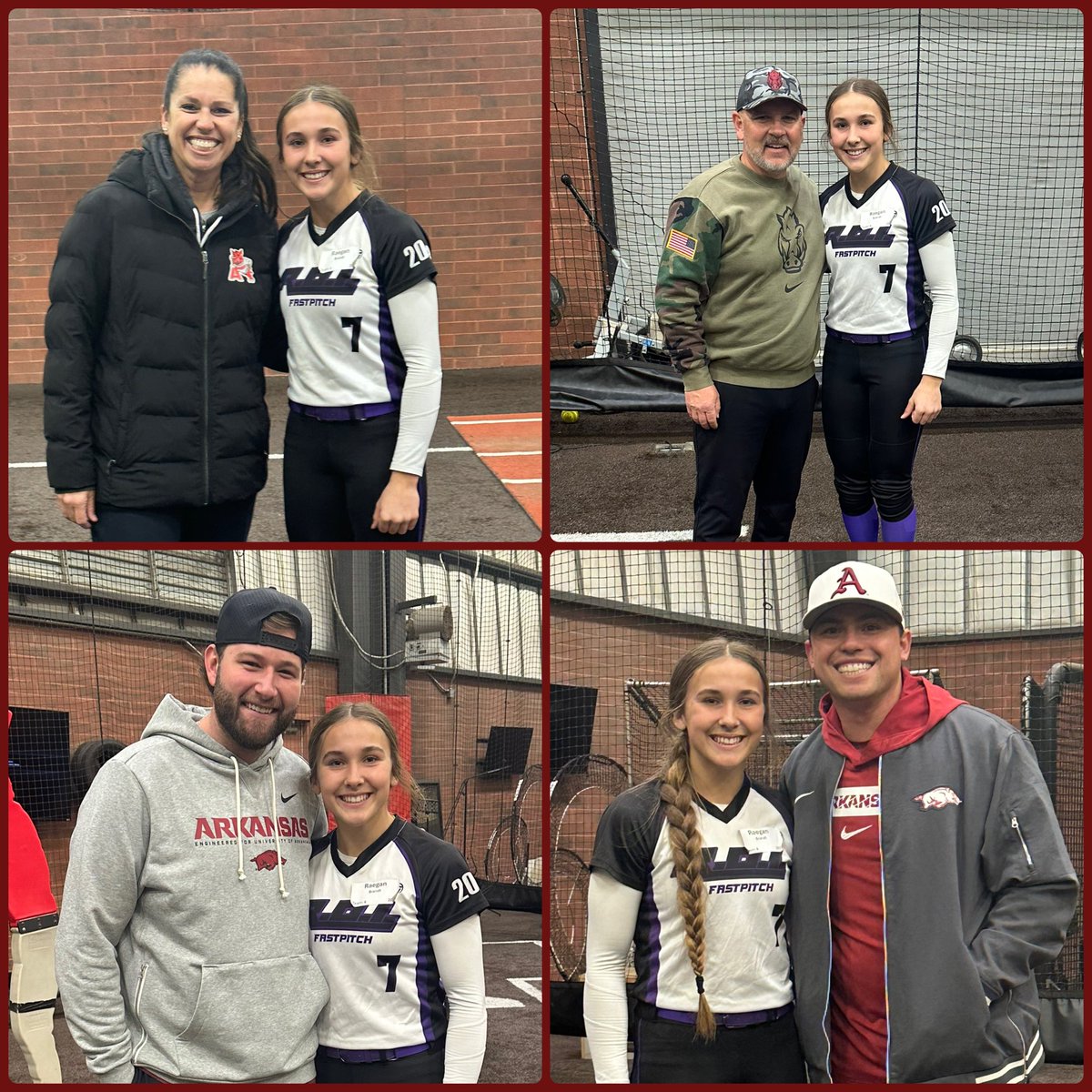 RaeganBrandt's tweet image. A BIG THANKS to @RazorbackSB, @CoachDeifel, @PRSTAGGS, @MattMeuchel, and @djgasso for the invite and opportunity to attend the Winter Elite All Skills &amp;amp; Hitting Camp this past weekend!
I truly appreciated the detailed hitting feedback from @djgasso and I’m already putting those…