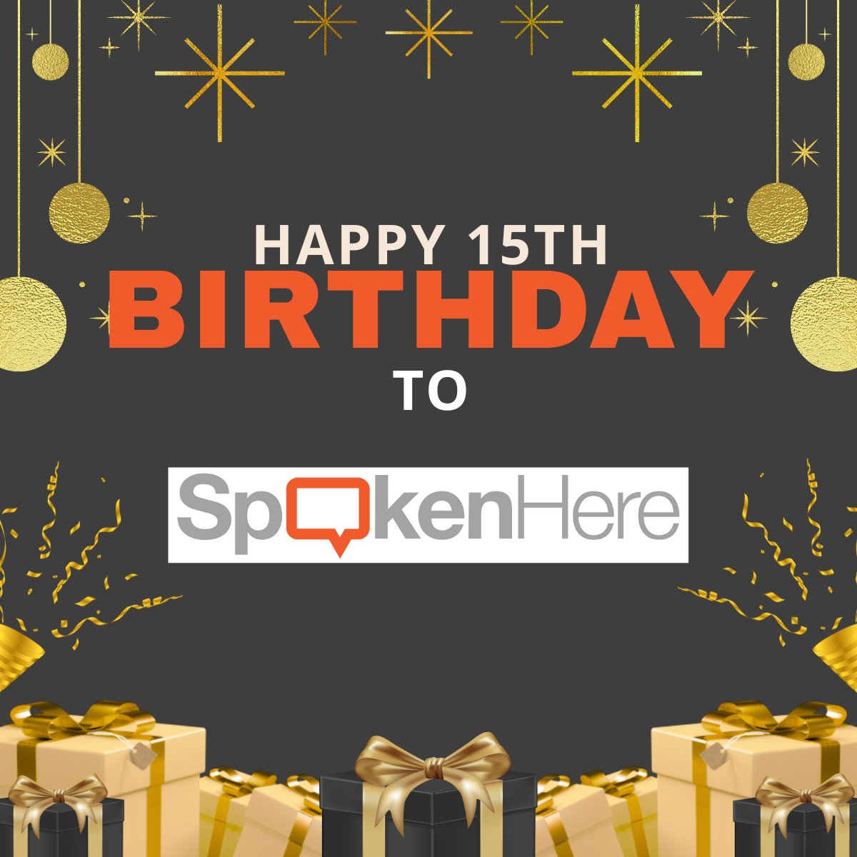 15 years already!  SpokenHere is celebrating a big milestone. While technology evolves, the heart of our work stays the same: language builds trust, connection, and understanding. spoken-here.com