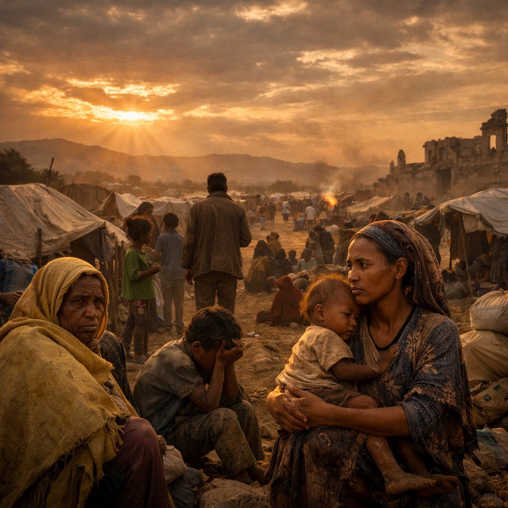 Danaity70's tweet image. Healing and trust-building among peoples remain absent.
Communities shattered by mass violence, displacement, and denial cannot reconcile without truth, safety, and acknowledgment.

#JusticeForTigray #EndImpunity @DeputySecState @YvetteCooperMP @AussenMinDE @EU_Commission @CNN