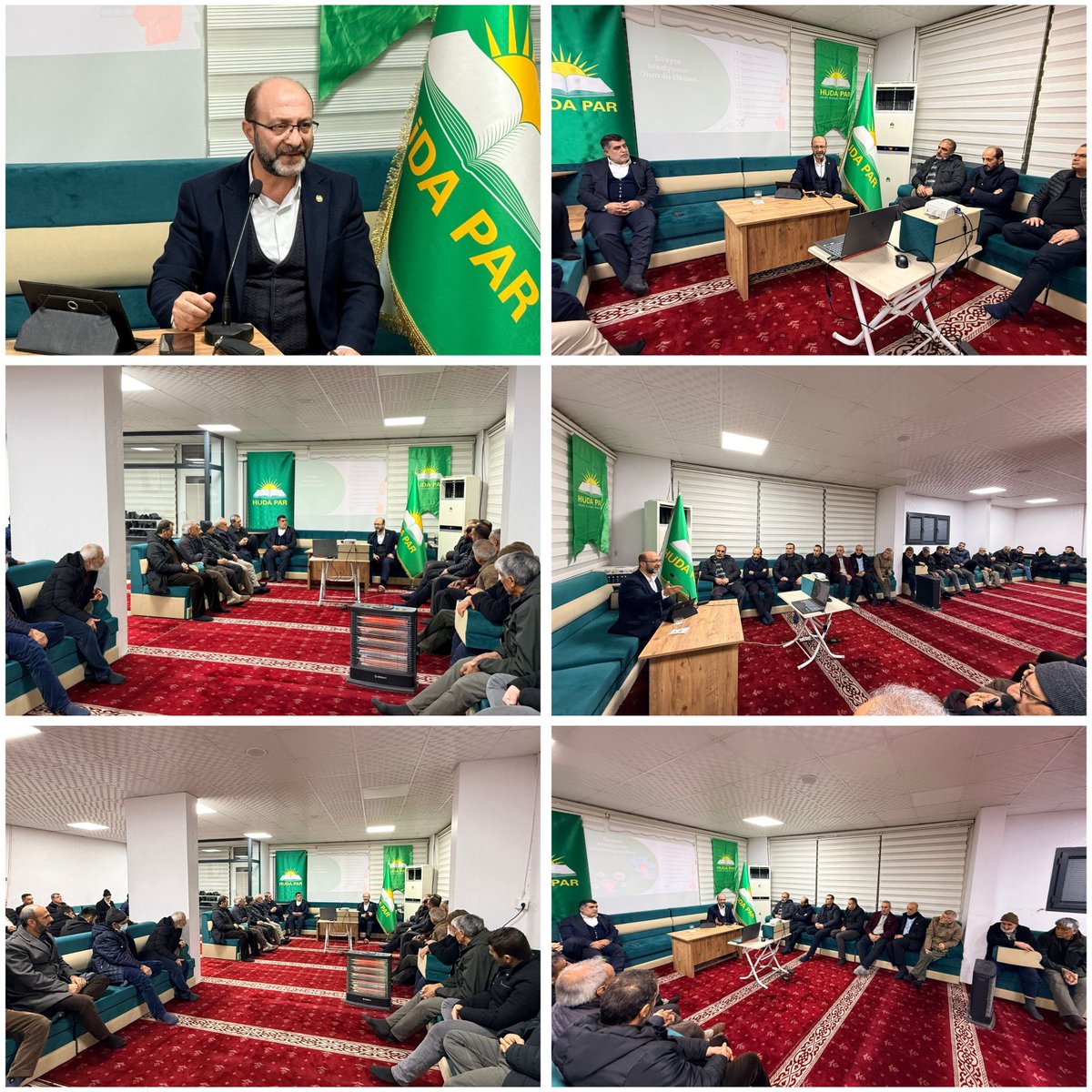 HudaParElazig's tweet photo. GİK Üyemiz ve Genel Merkez Medya Başkan Yardımcımız Sayın Şeyhmus Tanrıkulu’na, Yönetim Kurulu ve üyelerimize yönelik olarak “Sahadan Dijitale: Etkili Sosyal Medya Kullanımı” temasıyla gerçekleştirdiği verimli ve ufuk açıcı seminer için teşekkür ediyoruz.
@SeyhmusTanrkulu https://t.co/VDNmr36lu4