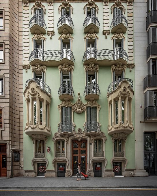 Barcelona’s architecture is simply next-level — like the Casa Pere Brias building.