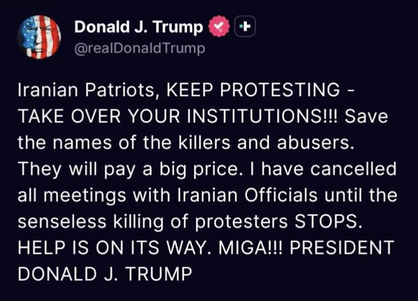 RealTruthMind's tweet image. History will judge “HELP IS ON ITS WAY” @realDonaldTrump @POTUS @netanyahu @PahlaviReza