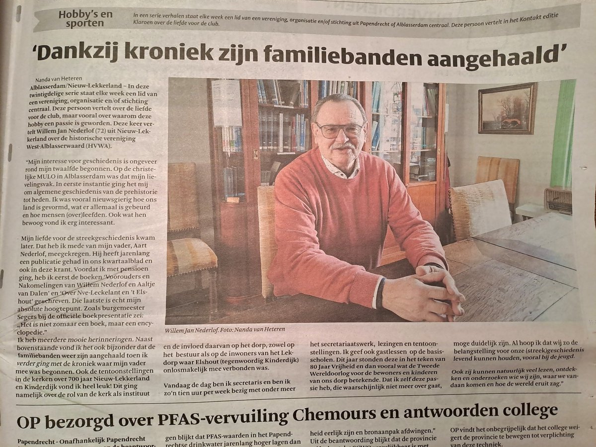 Historische Vereniging West Alblasserwaard tweet media