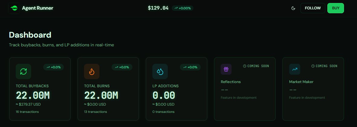 Over 2% now burnt of the $RUNNER supply!

DmdmhBGKk6LHDwer7bS1ridZhqnNz8U2rK7TscamBAGS