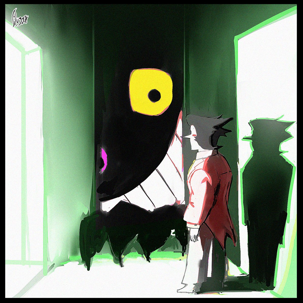 Something's watching #DELTARUNE