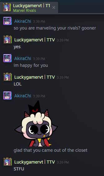 Sometimes you have to bully your vtuber son.