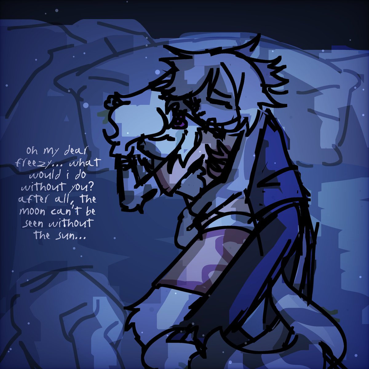 C0ldFreezy's tweet photo. Unspoken Love
> #Art #DigitalArt #Oc #OcArt https://t.co/JpYLAm48BV