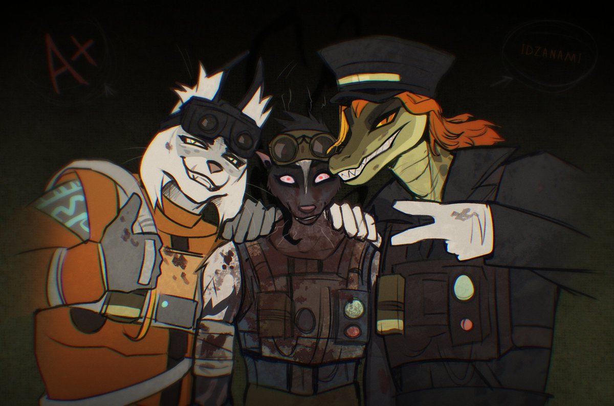 The best agents of the mental hospital 🤪 Fan art from our Outlast Trials runs