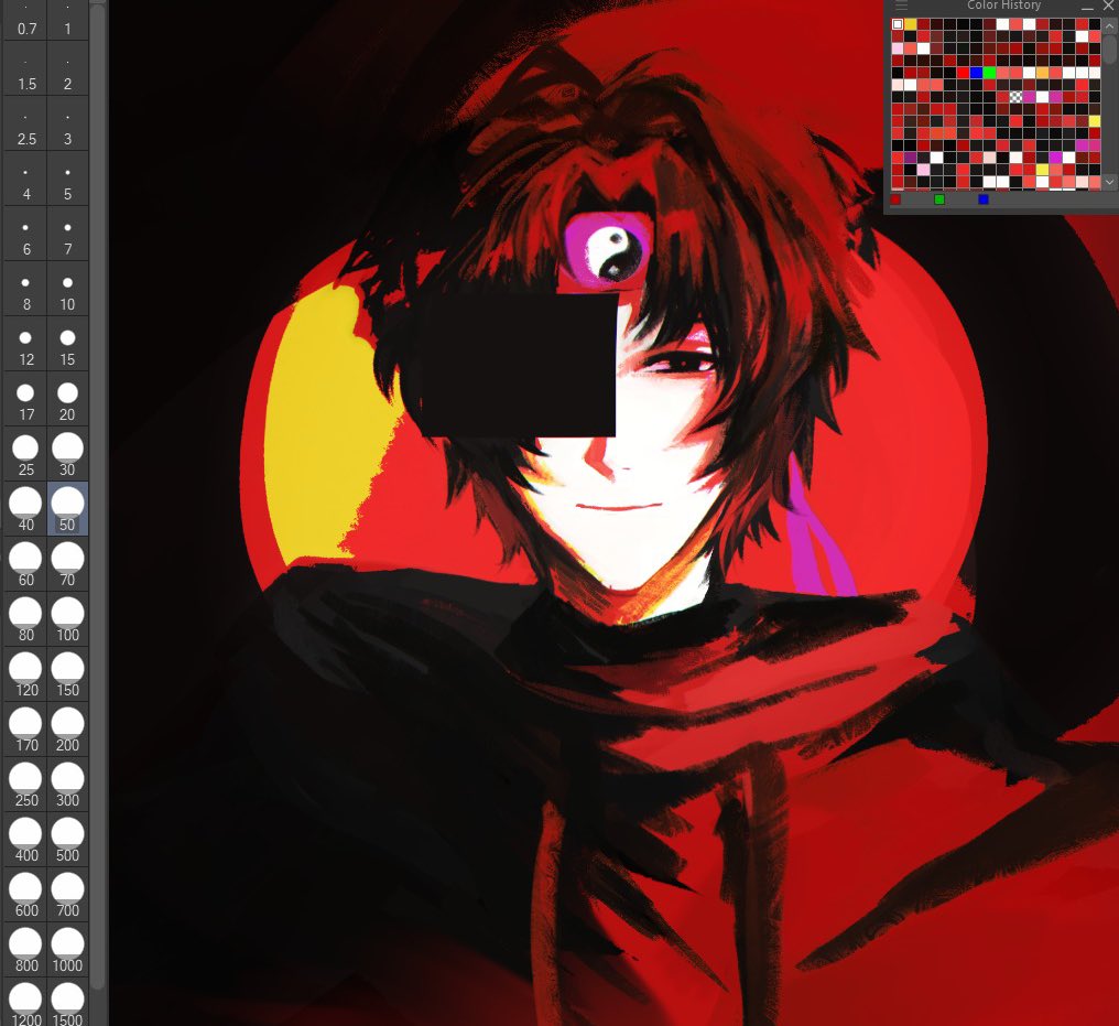 wenkyuun's tweet image. trying out new brushes… 
#wifiesfanart