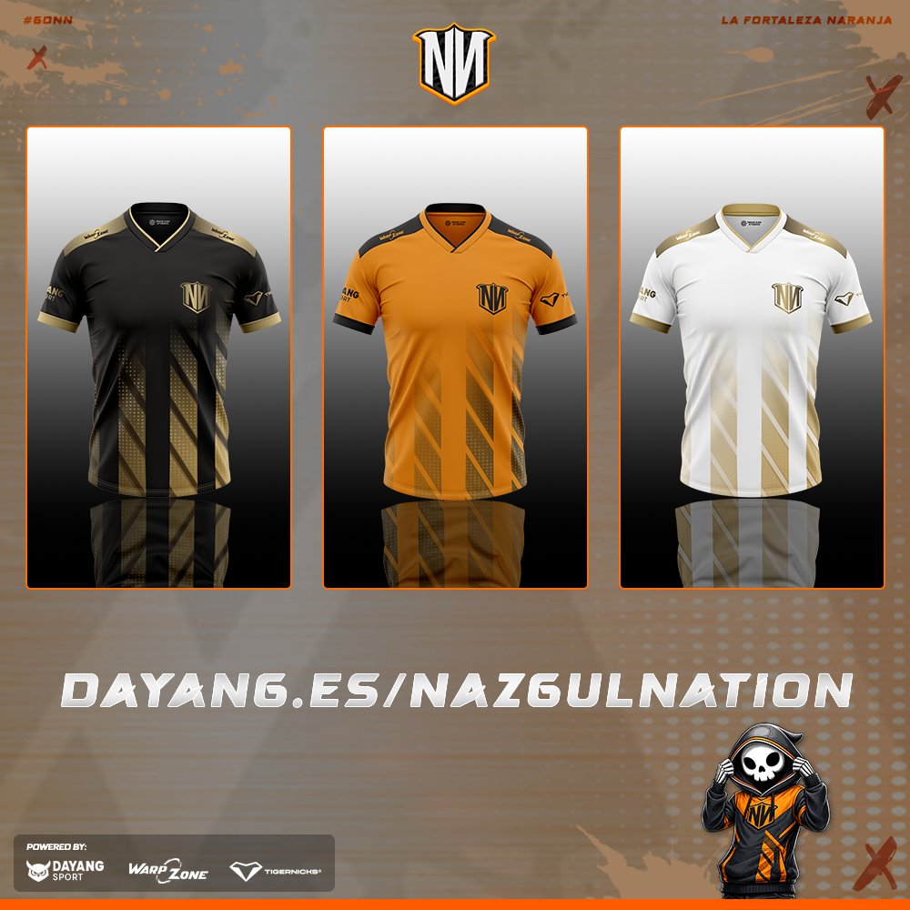 NazgulNation's tweet image. ⚠️ ¡𝑽𝑰𝑽𝑬 𝑳𝑨 𝑬𝑿𝑷𝑬𝑹𝑰𝑬𝑵𝑪𝑰𝑨 𝑫𝑬 𝑳𝑨 𝑭𝑶𝑹𝑻𝑨𝑳𝑬𝒁𝑨 𝑵𝑨𝑹𝑨𝑵𝑱𝑨! 😏

Tenemos el merch del equipo disponible en la tienda de @DayangCorp
 
👉 Podéis adquirir todo directamente en el link de la bio.

#GoNN