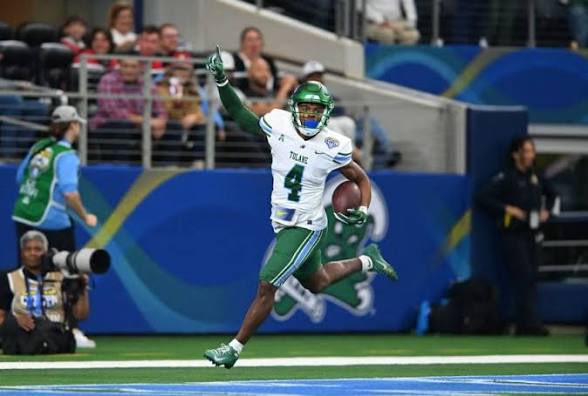 #AGTG After a great conversation with <a href="/JJMcCleskey/">JJ McCleskey</a> I am blessed to receive a D1 offer from <a href="/GreenWaveFB/">Tulane Football</a>! 

Achievement in every endeavor.

<a href="/LakeRidgeFB/">Lake Ridge Football</a> <a href="/drobalwayzopen/">David Robinson</a> <a href="/ObeyHim3/">C.A.C.I.</a> <a href="/pfmgurutraining/">PerformanceGuru</a>