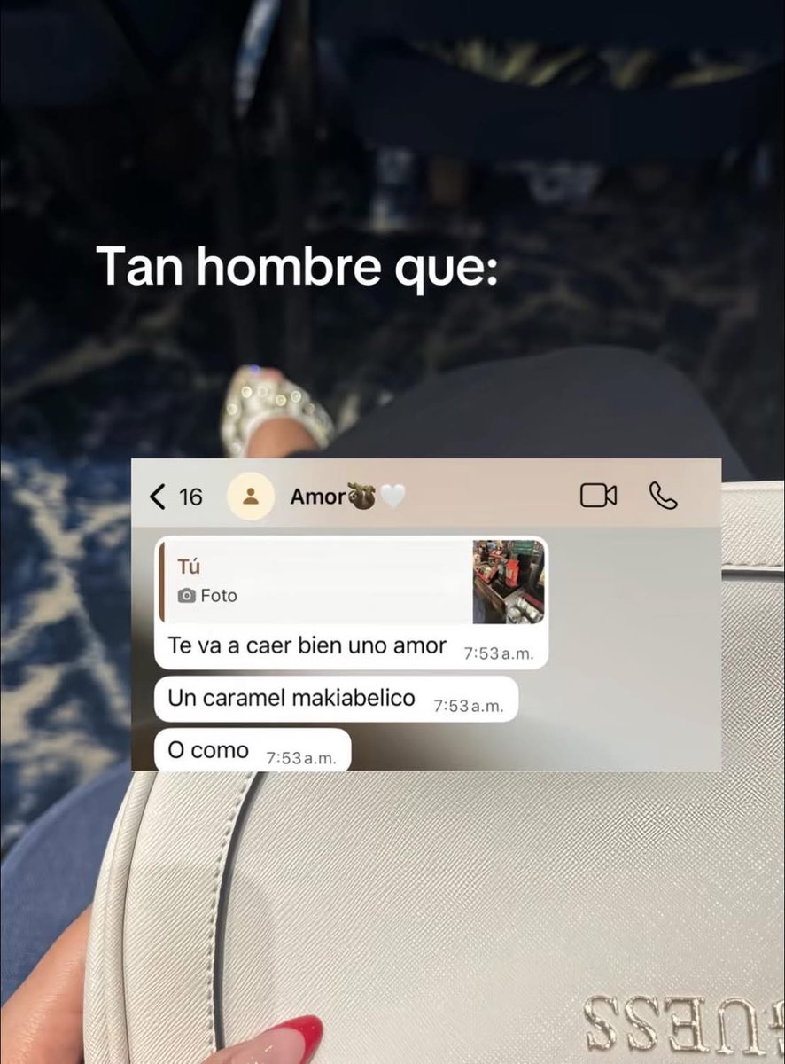 Javisness's tweet photo. Como se dice? caramel ma que? https://t.co/vvluXRKUnF