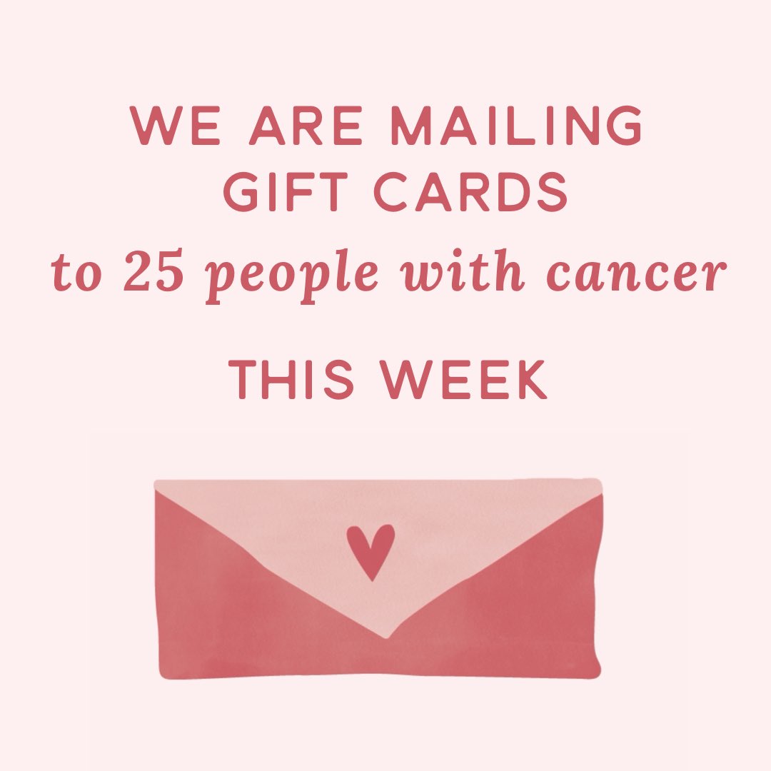 To brighten the day of someone with cancer, donate at cancercardxchange.org. 
❤️