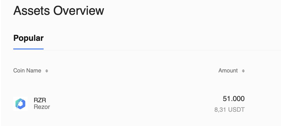 Thank you $REZOR <a href="/rezorexchange/">RezorEx</a> for sending the joining bonus !

#Rezorcommunity $Crypto #crypto