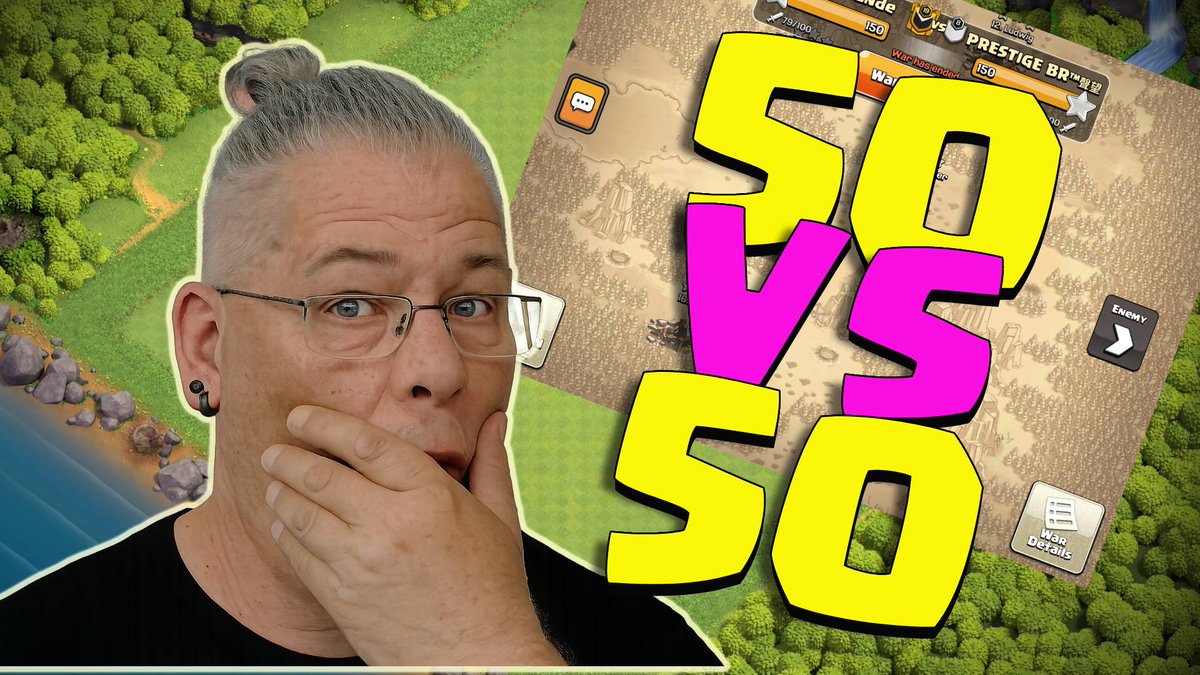 ENDLICH WIEDER EIN 50vs50 CLANKRIEG (Clash of Clans) youtu.be/ISrTrW8N70Q?si… via <a href="/YouTube/">YouTube</a>