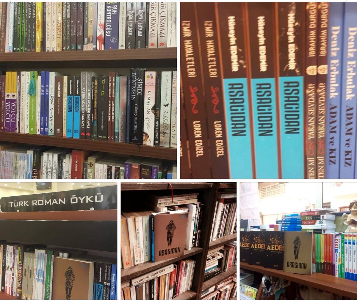 Aşağıdan adlı kitabım beklediğimden çok ilgi gördü.