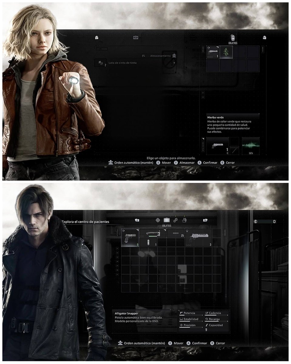 SpookyHoo's tweet image. Leon’s Attaché Case clearly offers more inventory space, whereas Grace’s bag is more limited

#ResidentEvilRequiem #ResidentEvil #REBHFun #RE9