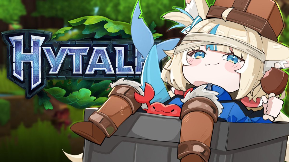 oops more hytale!
startin a bit earlier today! 🦕🦖

youtube.com/live/kIsRYLvyl…