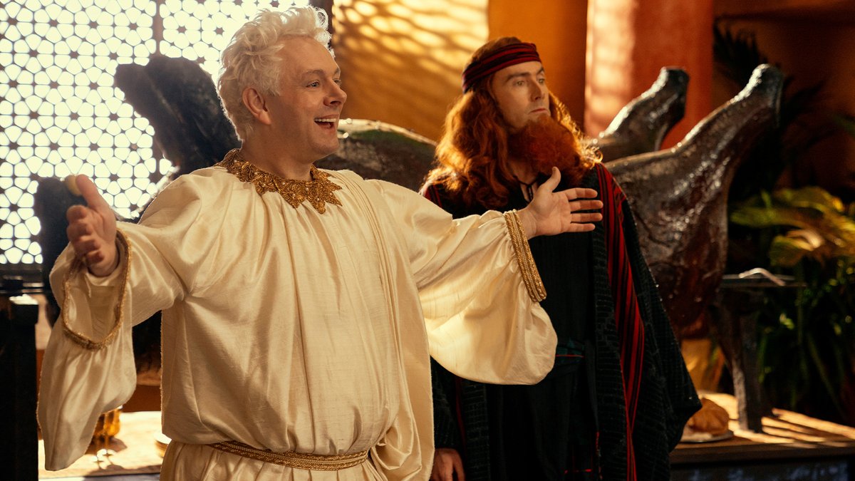 PrimeVideoBR's tweet image. 2 #GoodOmens2