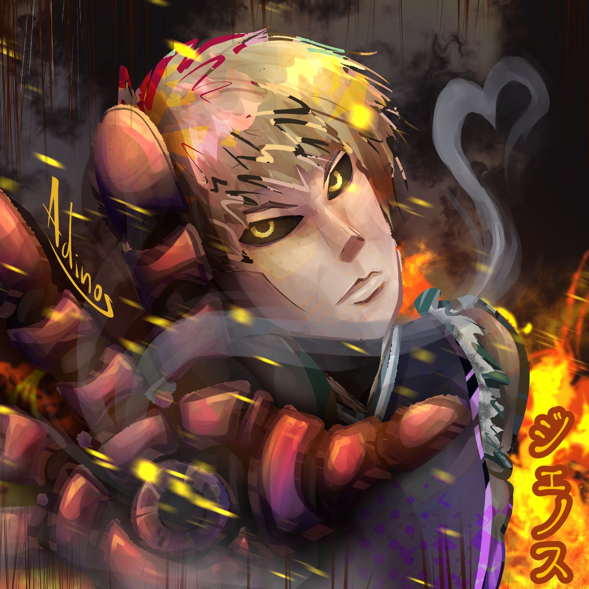 Drawing Genos every month of 2026
January
#Genos #OnePunchMan #OPM