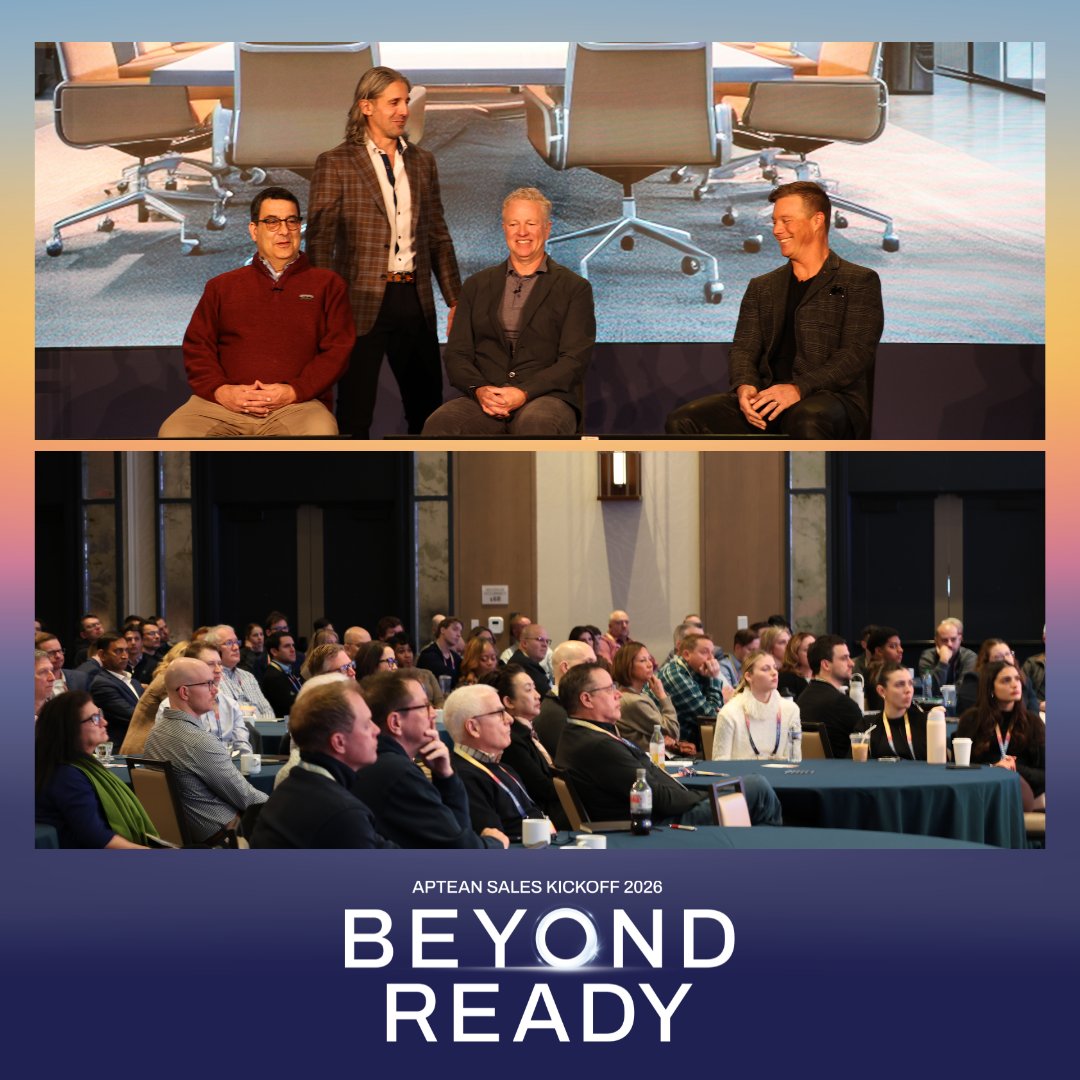 Day 1 at #ApteanSKO2026 is bringing the energy! ⚡

Aptean CEO TVN Reddy challenged us to lean into “Yes, and” thinking and CTO Jenny Peng reminded us of Peter Drucker’s words: “The best way to predict the future is to build it.”

#BeyondReady #ApteanSKO2026