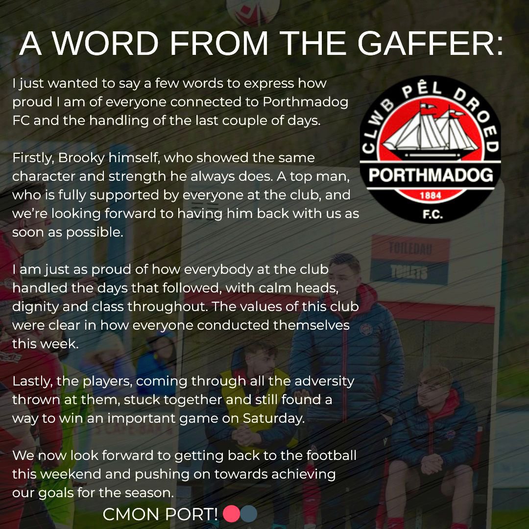 CPD Porthmadog FC🏴󠁧󠁢󠁷󠁬󠁳󠁿 (@cpdporthmadogfc) on Twitter photo 