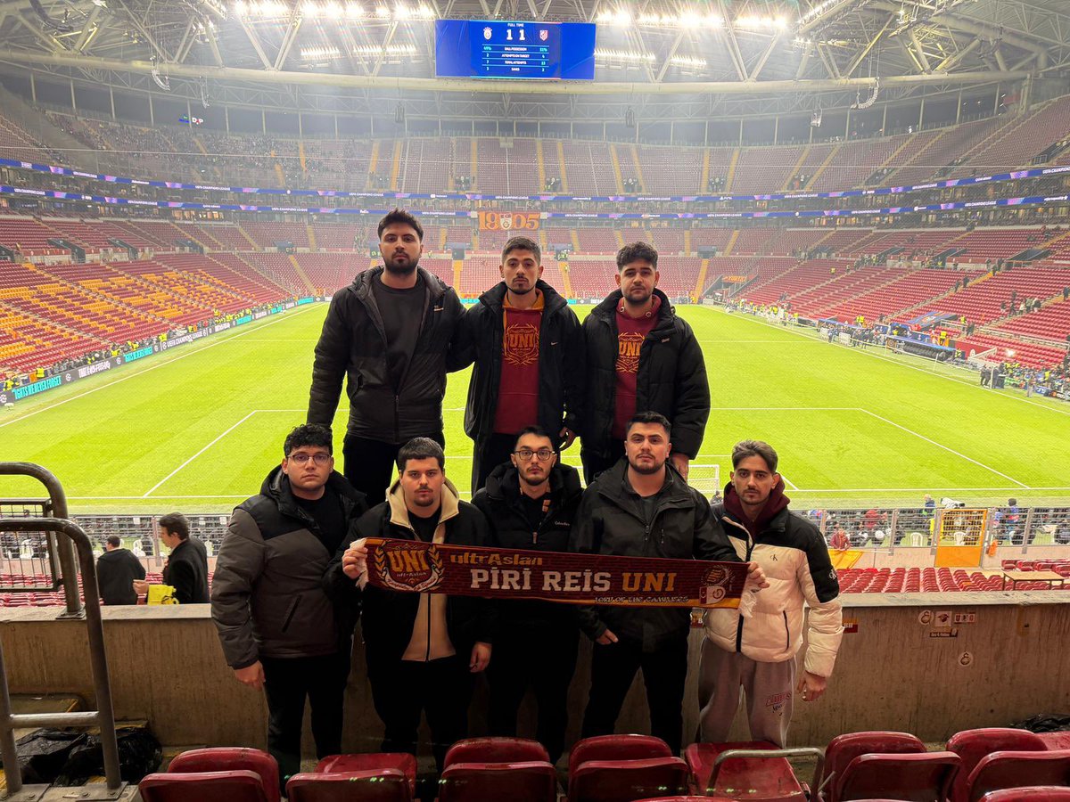 21.01.2026 | Galatasaray - Atletico Madrid

AVRUPADA HASRETİMİZ BİTSİN BU SENE!

#ultrAslanUNI #uAUNIPiriReis