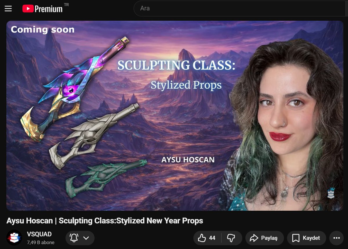 progjent's tweet image. Hey! I was a guest on a sculpting stream with VSquad School today, sculpting Wayfinder-style New Year props. We covered a lot of detailed questions as well, here’s the link👇✨

youtube.com/watch?v=LUq4sN…

#wayfinder #vsquad #stylized #zbrush #stream #sculpting #3d #3dart