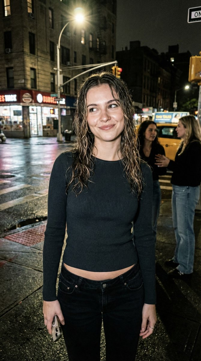 Candid Night Street Photo Prompt example 2