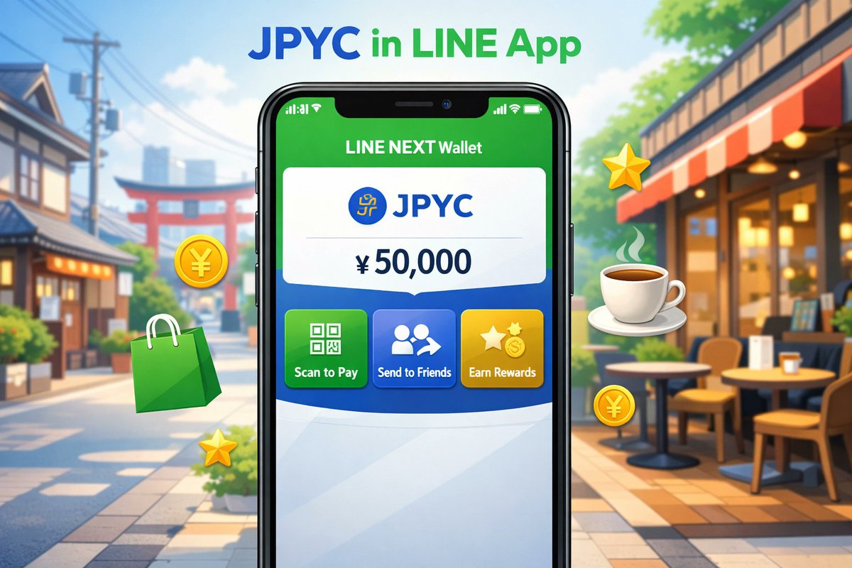 JPYCとLINE NEXTのタッグが熱い！🔥 Web3がLINEアプリを通じて、ついに私たちの日常にやってくるのが近い！  ブロックチェーンは「難しい」はもう終わり。良いものは、あっという間に広がると思う。この波に乗りたい！ #LINEでJPYC #Web3の夜明け  #ステーブルコイン #JPYC