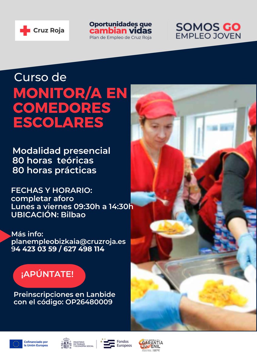 [#PlanEmpleoCruzRoja]
Acciones formativas dentro del Plan de Empleo de Cruz Roja

#AceleradoresGO #SomosGO