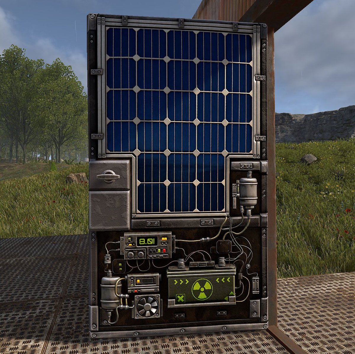 Compact.. connected ⚡

SOLAR VAULT SMD continues the tech-forward design

Solar panels, onboard storage and clean energy lines packed into a smaller format

Created in collaboration with <a href="/mrjovi_/">Jovi</a>

🔧 Check it out: steamcommunity.com/sharedfiles/fi…

Secure. Self-sustained ☀️