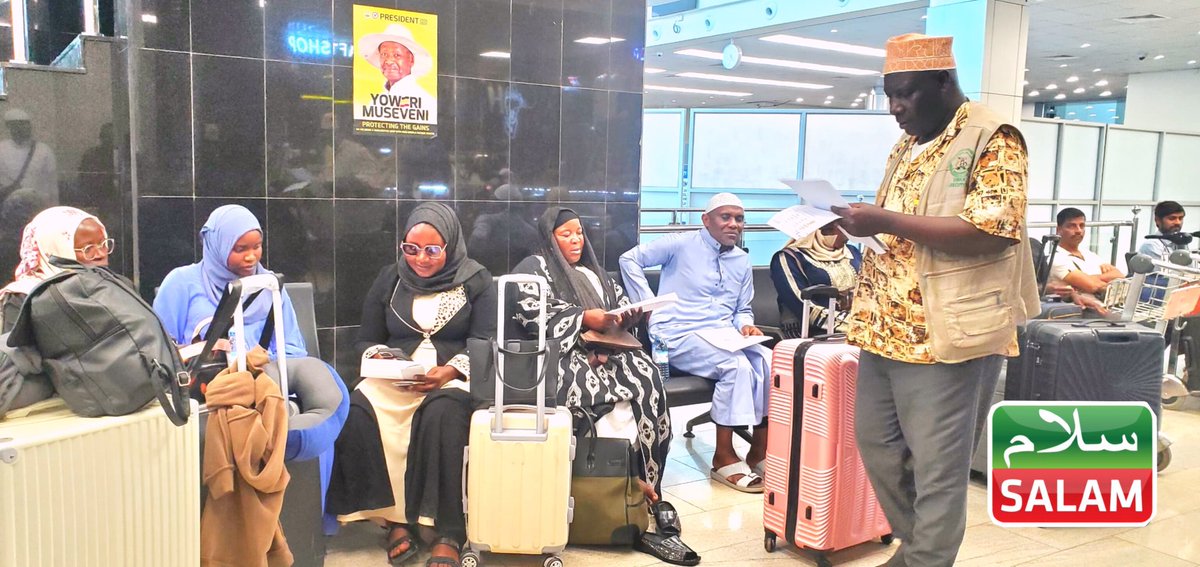 SalamTvUG's tweet photo. Firdaws Hajj and Umrah Services pilgrims are heading to January Umrah 'masavu'
Call; 0703 898 023 / 0706 158 337 for hijja & Umrah services
#Firdaws #SalamRoadToMakkah #SalamUpdates https://t.co/H5oNBtuSKC