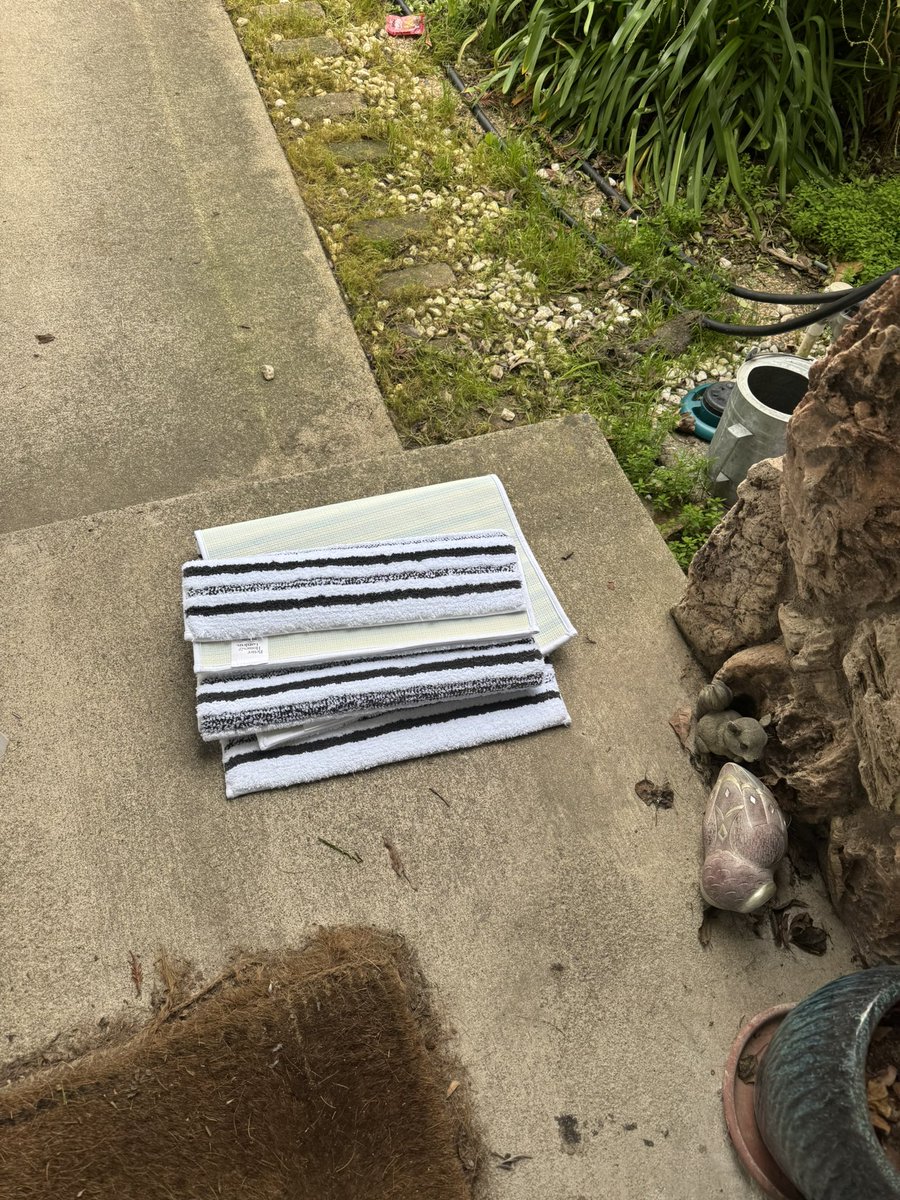 BrianMiller0118's tweet image. Wtf @Walmart this is how you deliver merchandise now? No bag or box?