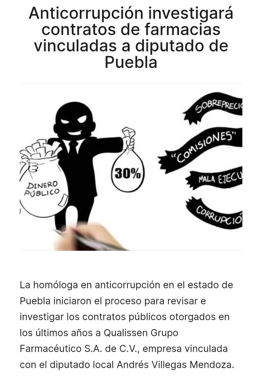 RaulAlcar's tweet image. No se puede normalizar el lucro con la enfermedad. Andrés Villegas debe rendir cuentas. #TransparenciaEnPuebla