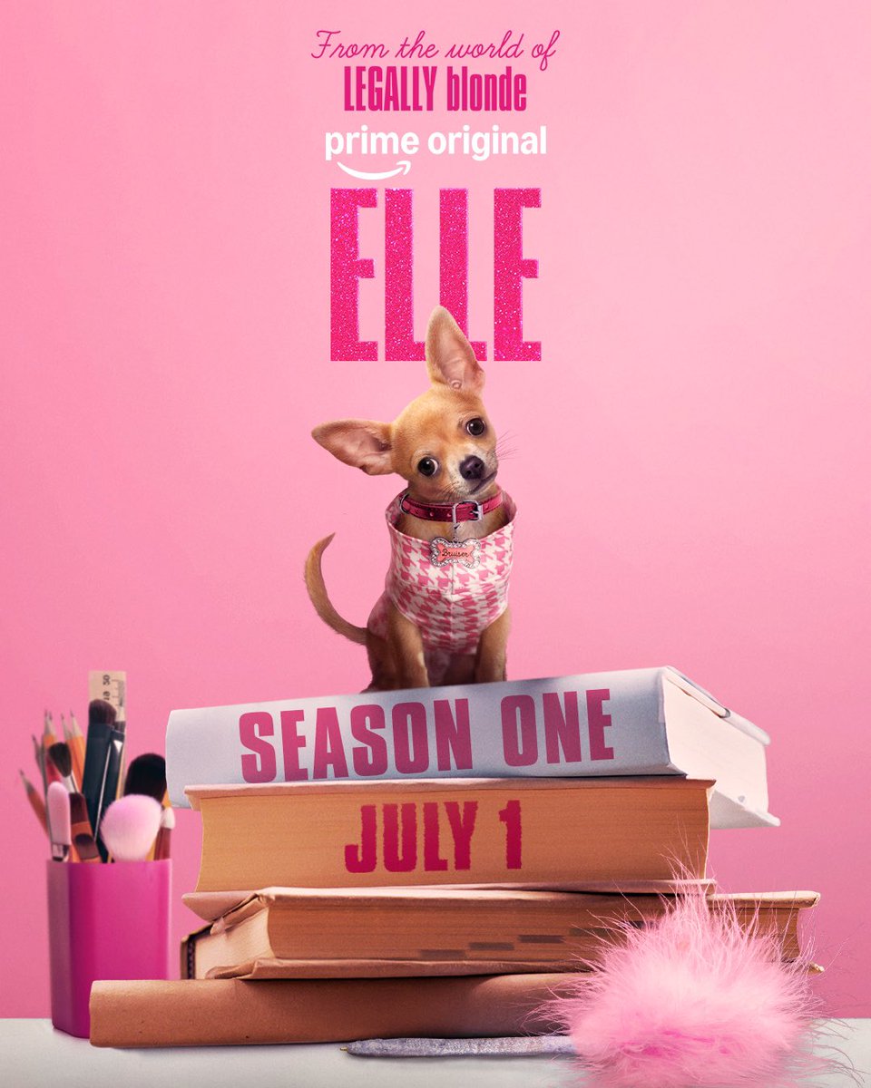 First poster for the ‘Legally Blonde’ prequel series ‘ELLE’

Releasing July 1 on Prime Video
