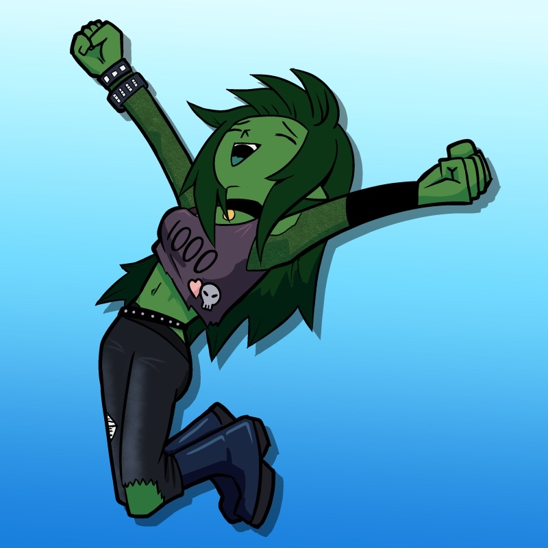SturdyBBQ's tweet photo. How do we feel about 3 minute shitty doodles for a 1k twitch celebration strim??

I'm thinking about making a new channel to submit oc refs in the secret goblin hideout discord, and a small channel point redeem to get one.

thank you williamtwisp for the celebration art <3 <3 <3 https://t.co/zVEU5YRxzC