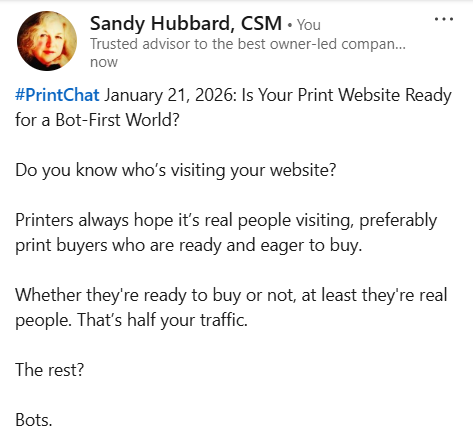 Sandy Hubbard, Growth Strategist/Marketing Advisor tweet media