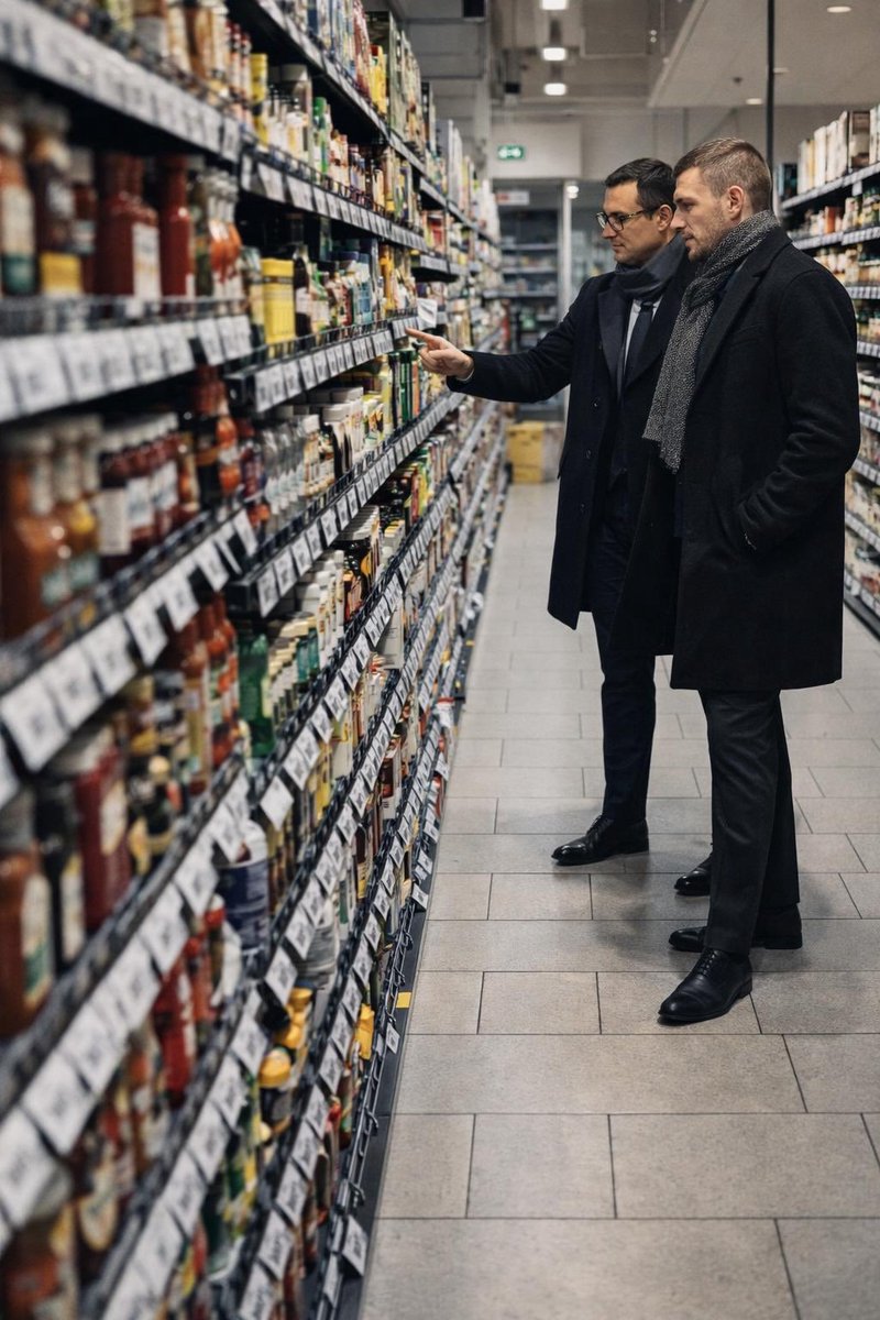 Rathste's tweet image. Gerade im Rewe Weber in Buer… das ist doch nicht… 😳 #S04