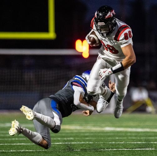 Uncommitted Looking for a Home!
215 Lbs 6’2” 4.62 40 Yard Dash
⭐️Pa First Team All State Defensive
Stats:
96 Total Tackles -9 Sacks- 20 TFLS 
⭐️All Conference Outstanding Linemen of the Year
⭐️All Conference Defensive Linemen of the Year 
⭐️First Team Defensive Line
⭐️First Team