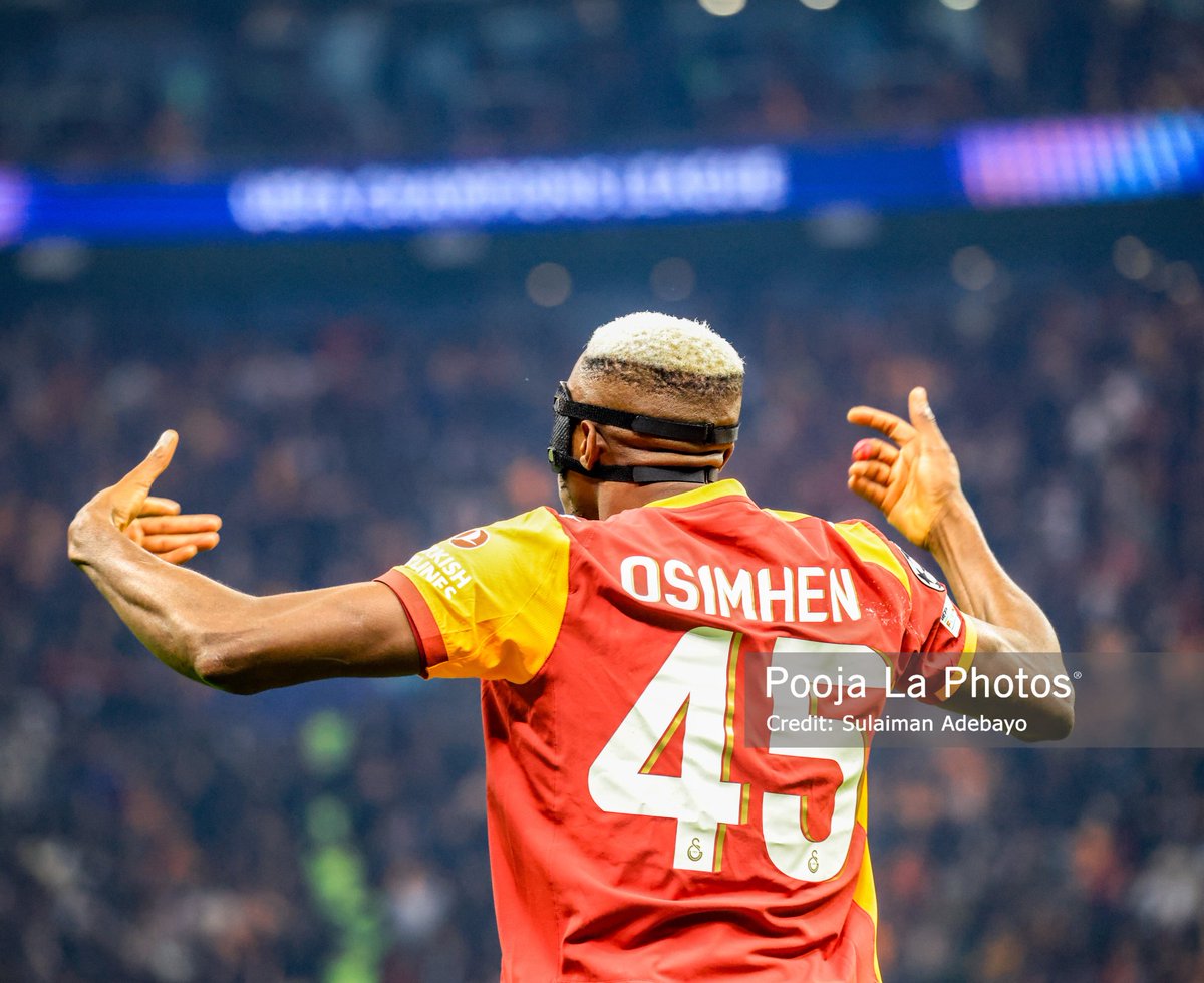 PoojaMedia's tweet image. A memorable night covering my first ever Champions League match at pitchside &amp;amp; documenting Victor Osimhen. 

Thanks for the kind words too. 

Pooja Respects. #PoojaInTurkey