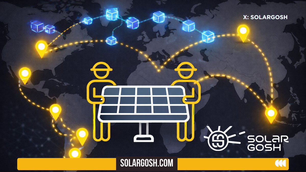 SolarGosh's tweet photo. ¿Cuál crees que será el próximo país donde #Solargosh lleve la tokenización de datos reales de producción solar a la blockchain? 🌍🗨️
Este año sumamos un nuevo país (o más), así que guarda este tweet…
¡Los leo! 👇 https://t.co/AZRCQFT08D