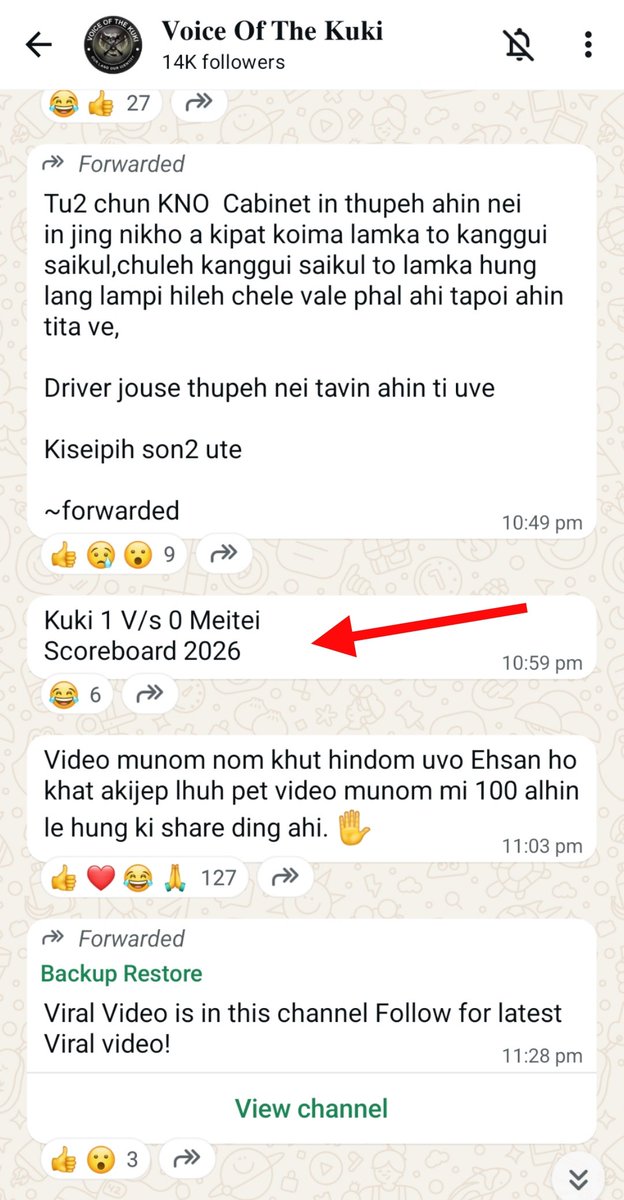 Kangleipak Information Bureau tweet media