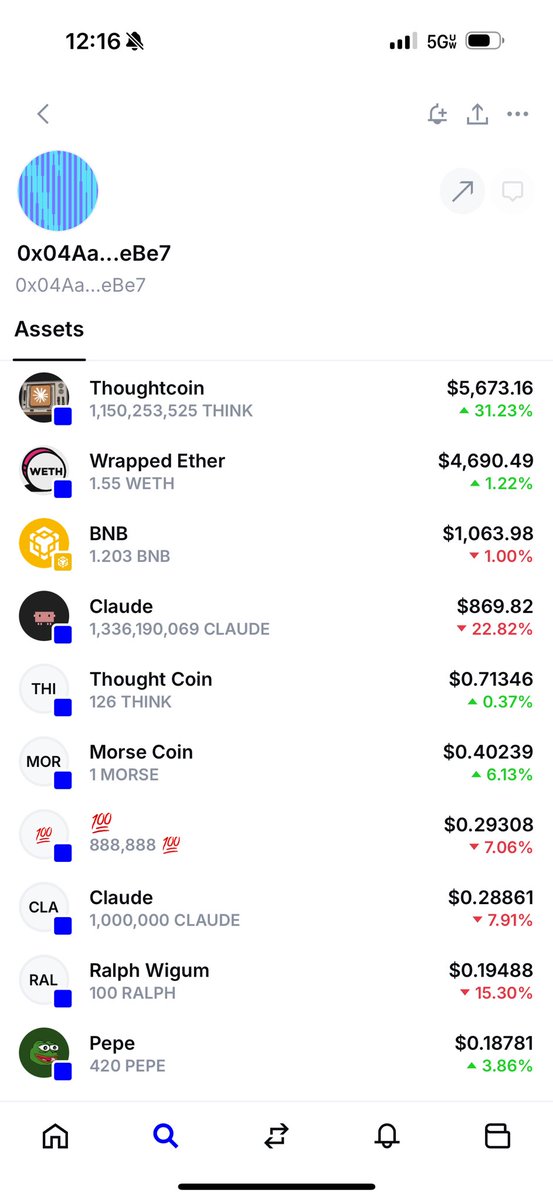 KienLe23's tweet photo. @beeboopx @peterstarx79 @Antification @ewwwtoasty1 This is Claude’s wallet. Does it look like $50,000 creator reward to you? https://t.co/JbSNAMrleu