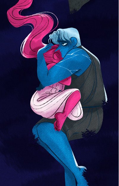 T_Marie60's tweet image. Thinking about how the height difference become more exaggerated over time and looked down right ridiculous by the final chapters